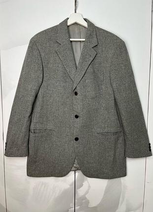 Піджак чоловічий теплий 90% вовна, розмір xl-xxl