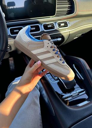Adidas samba nylon wales bonner desert white