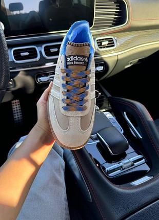 Adidas samba nylon wales bonner desert white 2