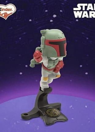 Kinder star wars боба фетт пластикова