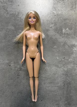Оригінальна лялька барби нюд (mattel) / шарнірна barbie блондинка