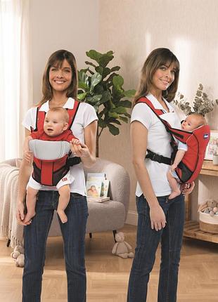 Рюкзак-кенгуру chicco go (также известный как нагрудная сумка-перенос chicco go baby)