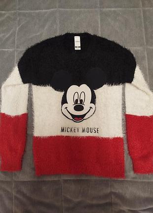 Світшот для підлітків mickey mouse трикотажний різнокольоровий
