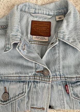 Джинсова куртка levi's світло-блакитна 6