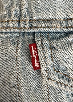 Джинсова куртка levi's світло-блакитна 5