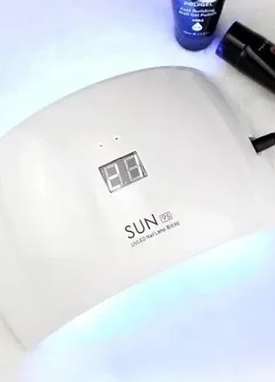 Uv/led лампа sun 9s 24w для маникюра лампа для маникюра лампа для геля