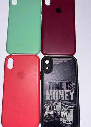 Чохли для iphone xr (набір 4 шт.)