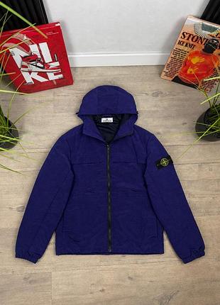 Вітрівка stone island nylon metal s-xxl фіолетова