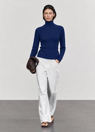 Massimo dutti шерстяной гольф, водолазка