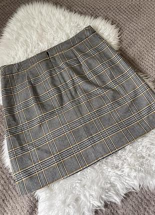 Спідниця в клітинку f&f р.m/l 8