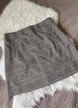 Спідниця в клітинку f&f р.m/l 5