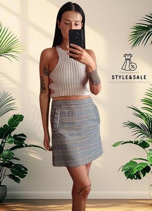Спідниця в клітинку f&f р.m/l 2