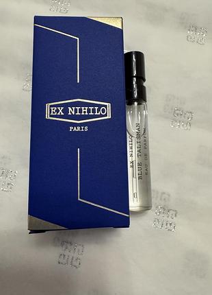 Пробник парфумів ex nihilo blue talisman унісекс