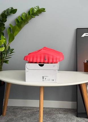 Шльопацні nike mind 001 slide solar red