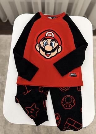 Яскрава мʼякесенька піжама / домашній одяг supermario ❤️