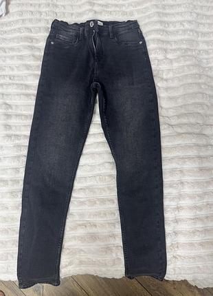 Джинси zara скіні чорні 13-14 років 164 см xs