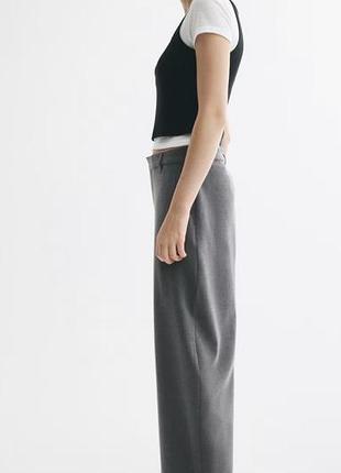 Сірі базові брюки h&m 2