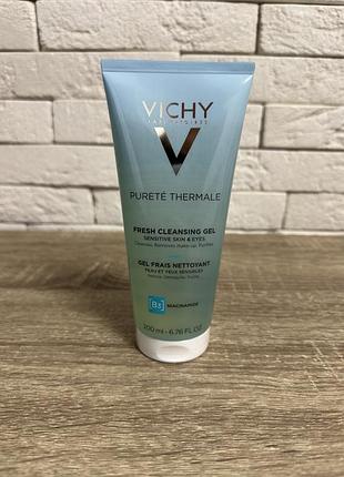 Гель для вмивання vichy purete thermale fresh cleansing gel 200 мл