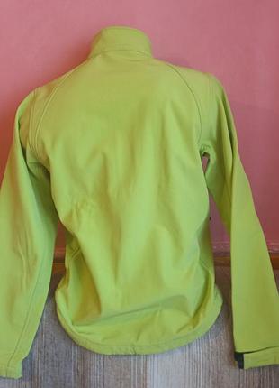 Яркая подростковая куртка softshell jerzees, размер 140 (xs) унисекс 2