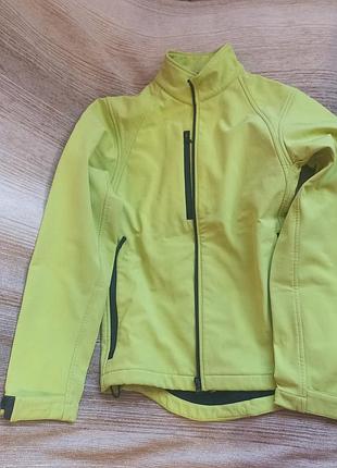 Яркая подростковая куртка softshell jerzees, размер 140 (xs) унисекс 3