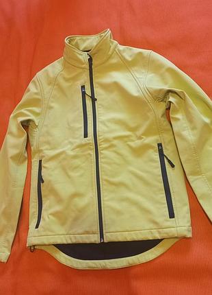 Яркая подростковая куртка softshell jerzees, размер 140 (xs) унисекс 5