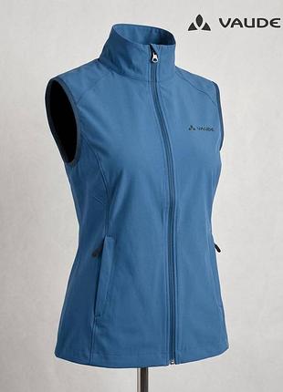 Жіноча софтшелл-жилетка на мембрані vaude women’s hurricane vest iii