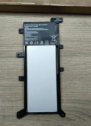 Акумуляторна батарея c21n1347 для ноутбуків asus x555 f555 k555 x554 x455 нова