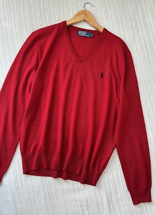 Джемпер polo ralph lauren червоний 3