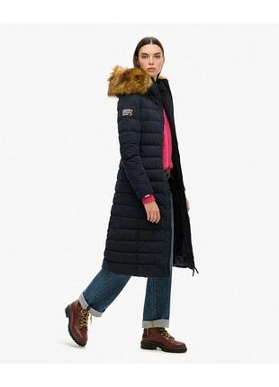 Superdry довгий пуховик arctic