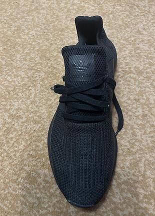 Кросівки adidas originals swift run чорні 45.5 розмір