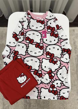 Яскрава піжама/домашній одяг hello kitty для дівчинки
