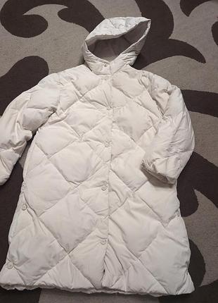 Пуховик для девочки, zara 152