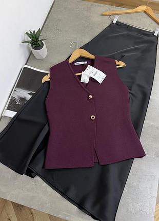 Жилет zara