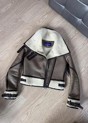 Натуральна дублянка burberry
