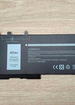 Аккумуляторная батарея 3ddg yrddj для ноутбуков dell inspiron 3593 5584 5590 latitude 3510 новая