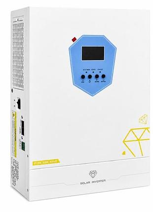 6.2 квт гибридный инвертор daxtromn power 48v bms mppt 120a для дома, квартиры