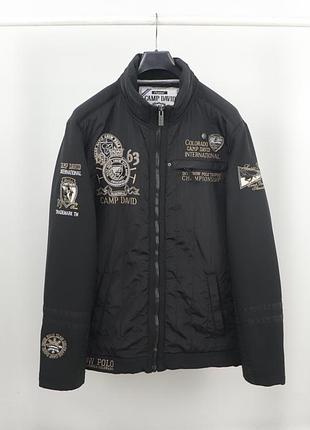 Чоловіча утеплена softshell куртка camp david