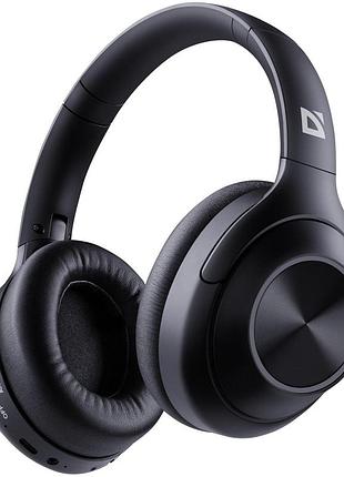 Наушники defender freemotion b1020 беспроводные bluetooth с микрофоном 112 дб black (62020)