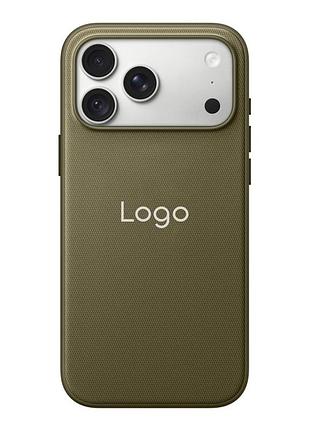 Чохол techwoven case with magsafe для iphone 18 pro olive tea brown