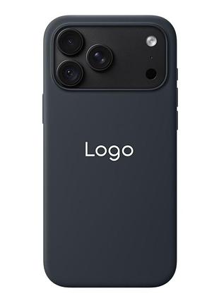 Чохол silicone case with magsafe ic для iphone 18 pro navy blue
