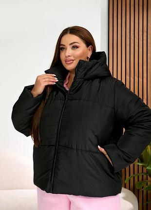 Стьобана жіноча куртка(50-64)