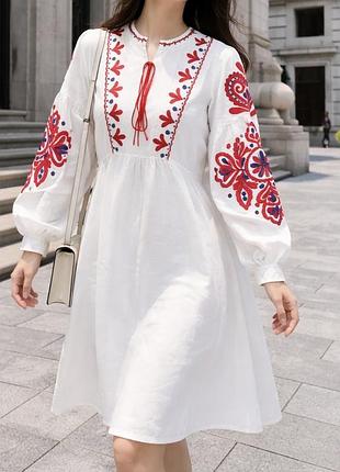 Сукня вишиванка с м