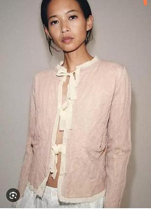 Кофтинка в стилі вінтаж zara