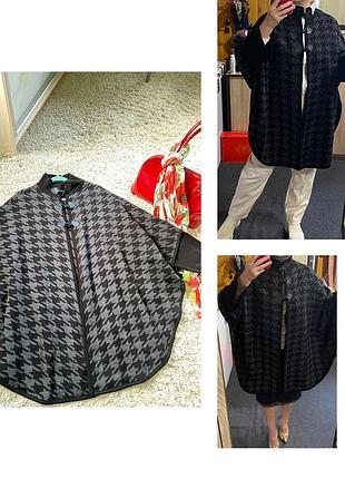 Шикарна накидка/пончо в принт ,blue seven,p.one size