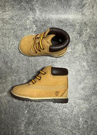 Оригінальні шкіряні дитячі черевики timberland 6-inch premium infant waterproof