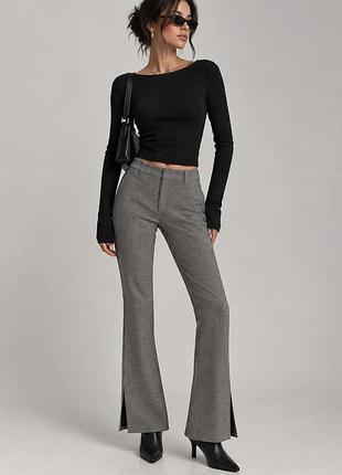 Актуальні трендові штани/брюки «гусяча лапка» zara uk 12/l/40🔥🔥🔥