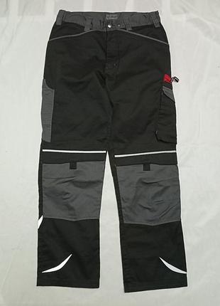 Фирменные рабочие брюки немецкого бренда worker (kaufmann), размер 52-54 (l-xl), идеальное состояние