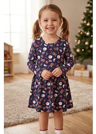 Новогоднее детское платье для девочки 4-5 лет