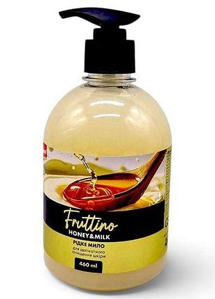 Рідке мило "chisto fruttino" 460 мл honey&milk