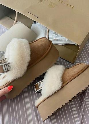 Ugg на платформі з резинкою